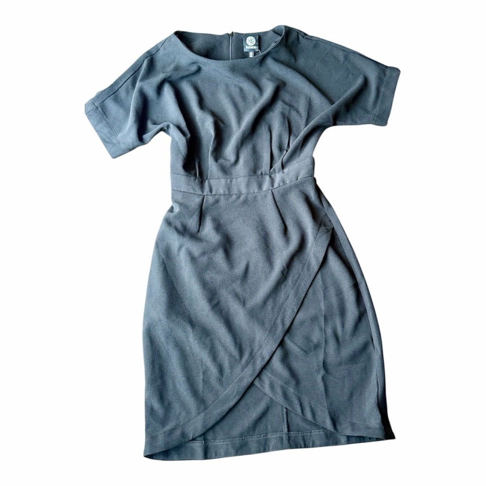 NWT Bobeau Black Midi Dress
